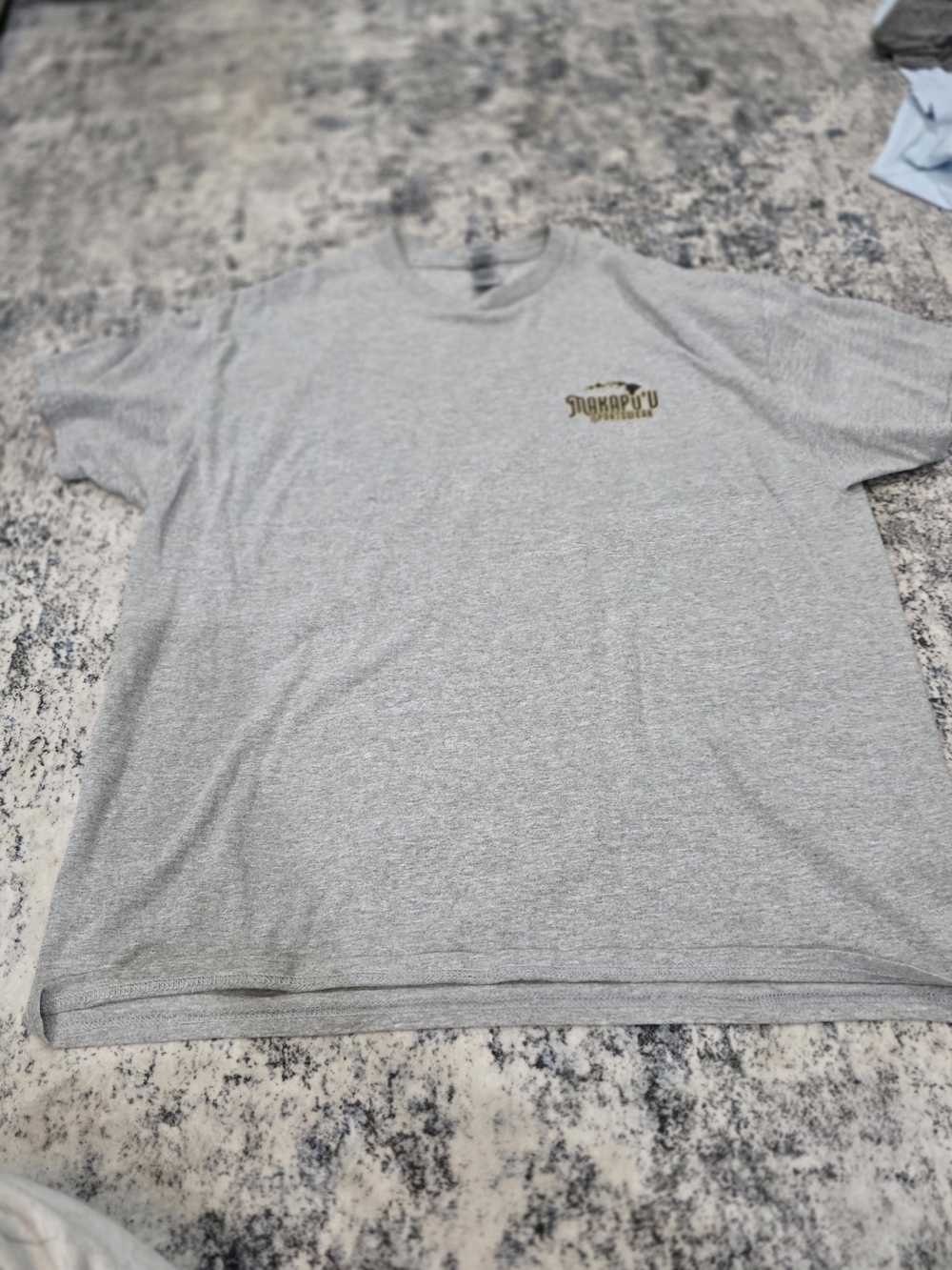 Gray Short Sleeve Crew T-Shirt